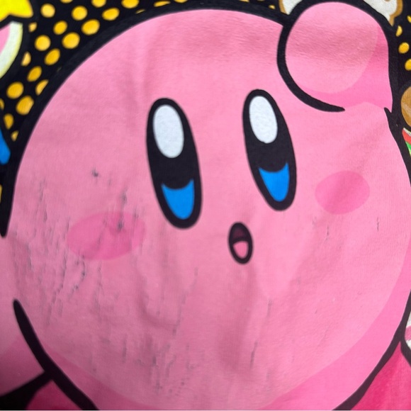 Nintendo Kirby T-Shirt Black Size Small - Picture 4 of 16